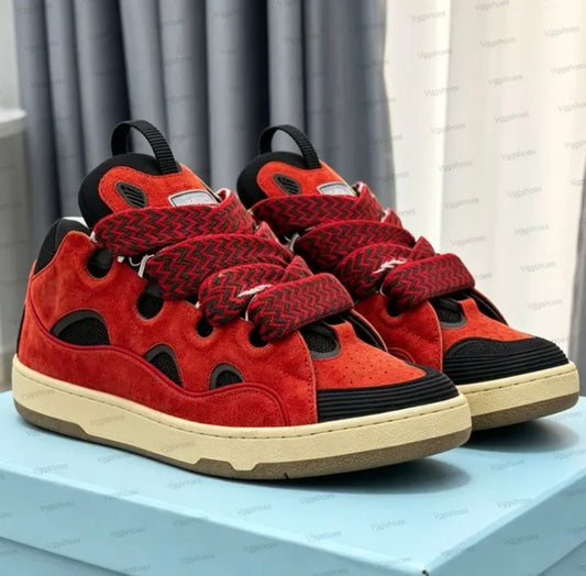 Lanvin curb sneakers ladybug