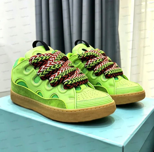 Lanvin curb sneakers