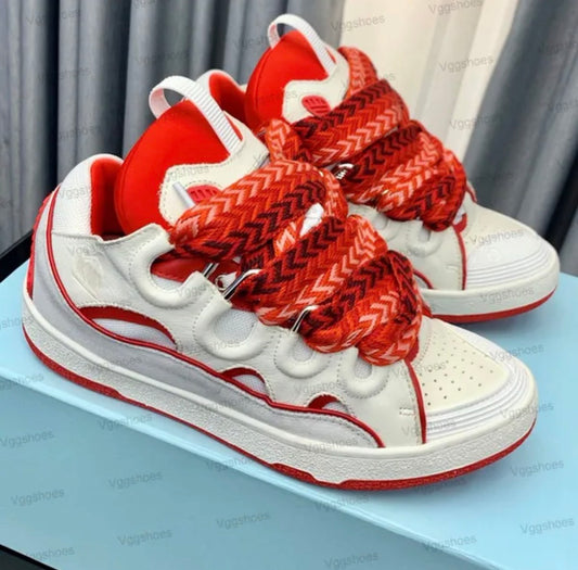 Lanvin curb sneakers