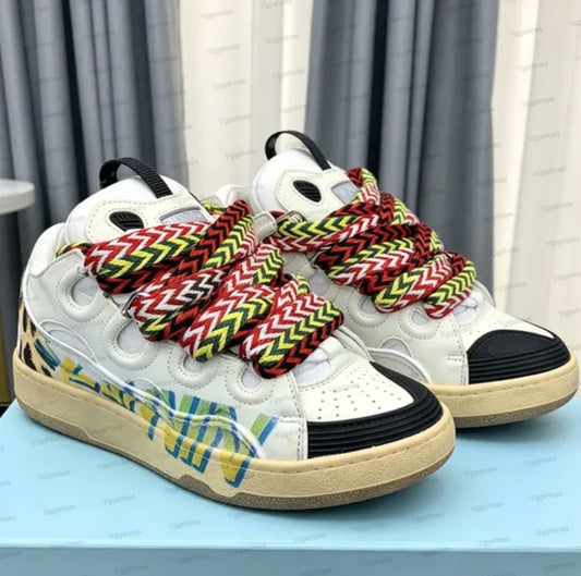 Lanvin curb sneakers