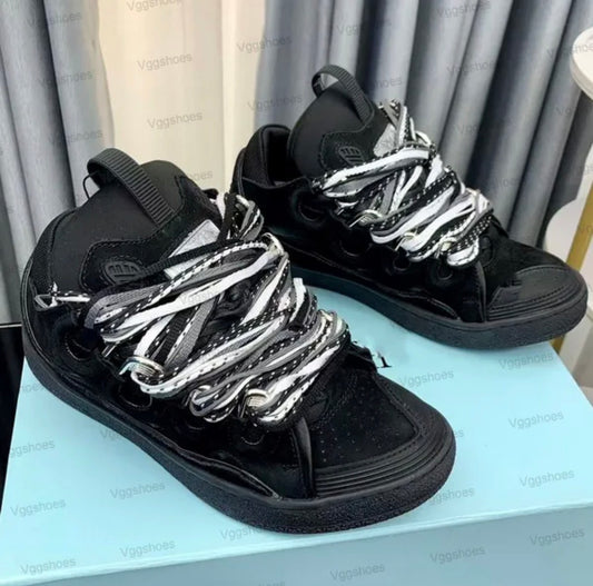 Lanvin curb sneakers